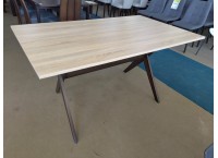 DINING TABLE DELVIN 6 PLACES TM-6483MBH BURN BEEC